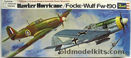 Revell 1/72 Fighting Deuces Hawker Hurricane / Fw-190, H226-130 plastic model kit